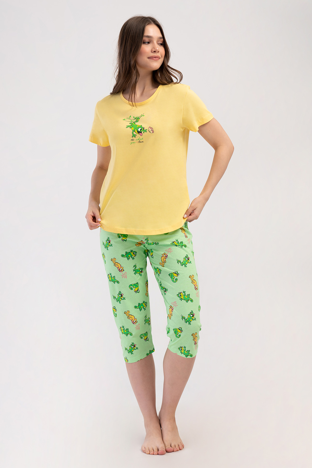 Woman Supreme Mimo Capri Set Woman Supreme Mimo Capri Set