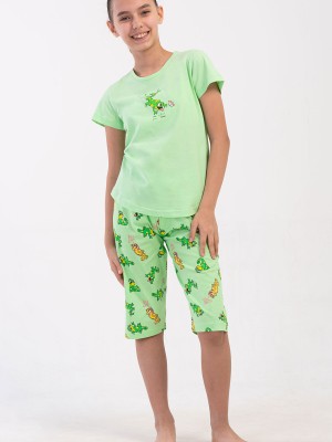 Kids' Girl Supreme Frogy Capri Set Kids' Girl Supreme Frogy Capri Set