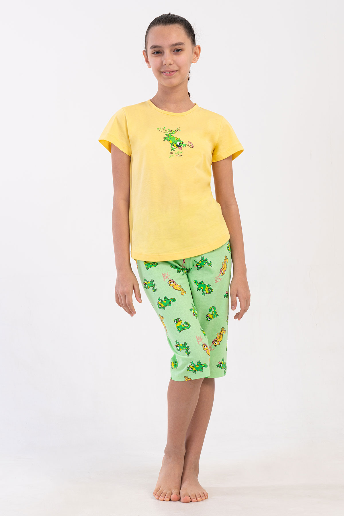 Kids' Girl Supreme Frogy Capri Set Kids' Girl Supreme Frogy Capri Set