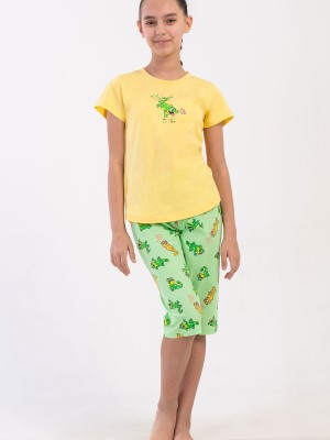 Kids' Girl Supreme Frogy Capri Set Kids' Girl Supreme Frogy Capri Set