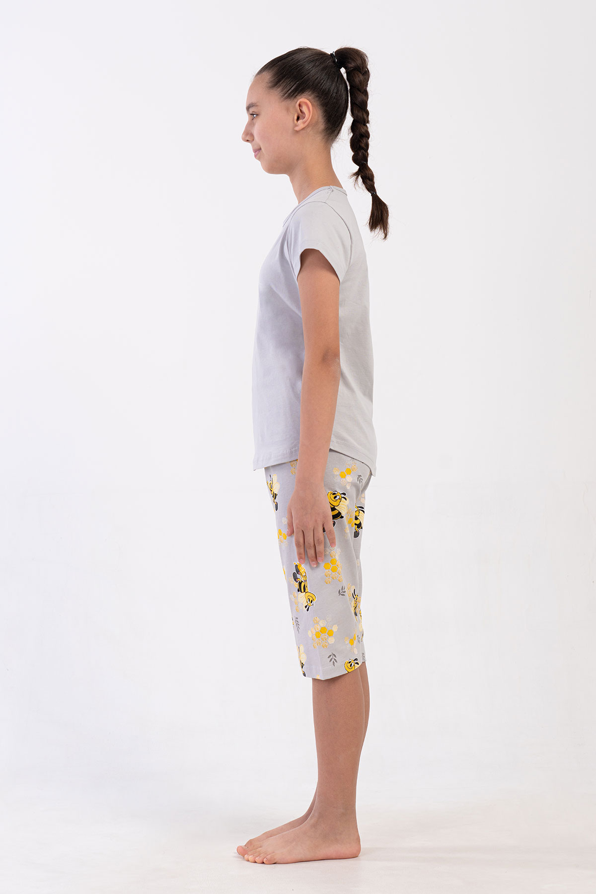 Kids' Girl Supreme Beer Capri Set Kids' Girl Supreme Beer Capri Set