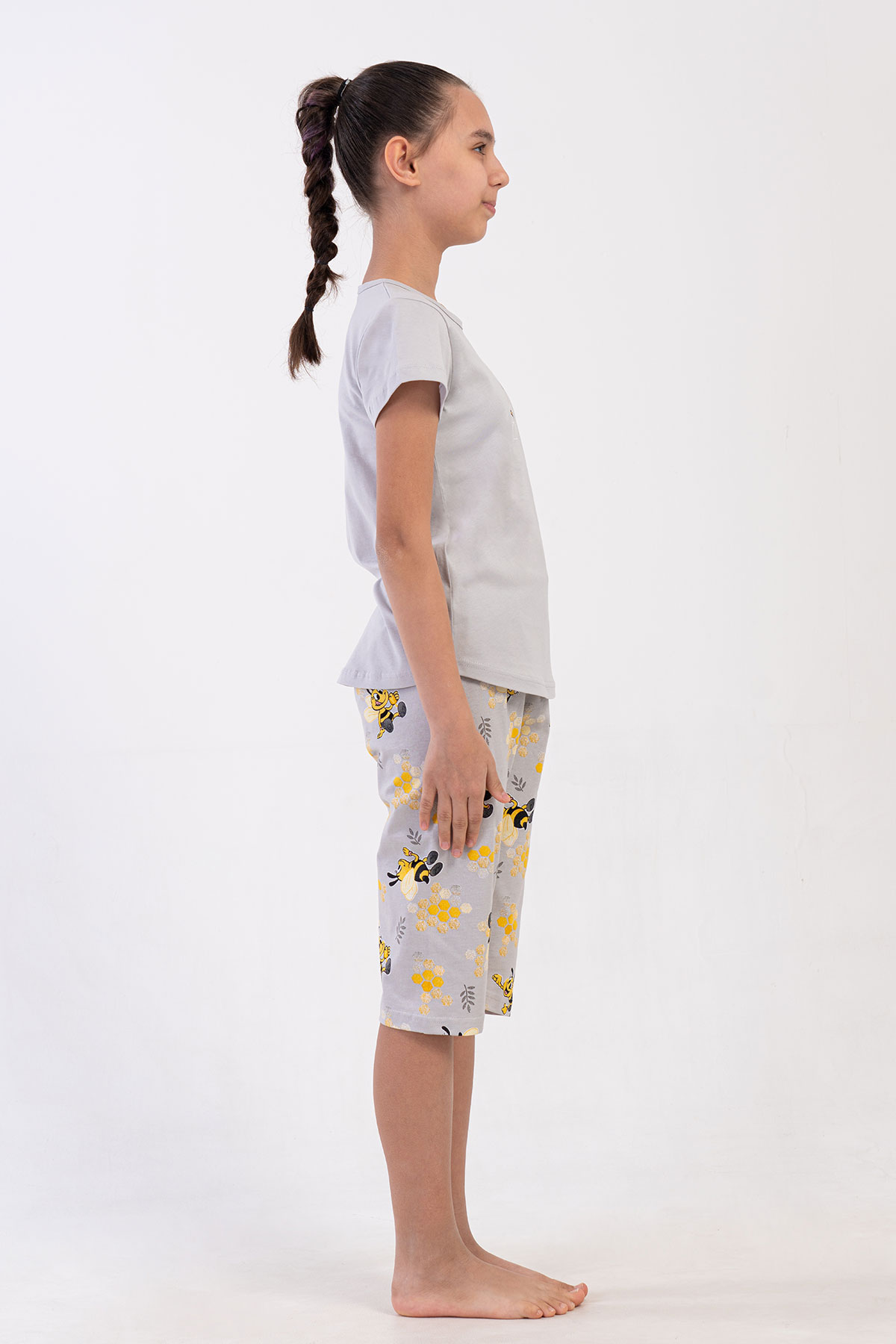 Kids' Girl Supreme Beer Capri Set Kids' Girl Supreme Beer Capri Set