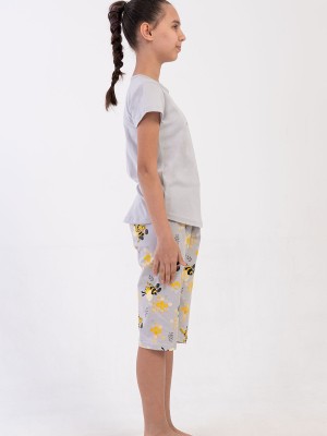 Kids' Girl Supreme Beer Capri Set Kids' Girl Supreme Beer Capri Set
