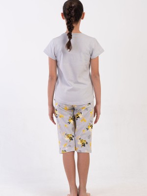 Kids' Girl Supreme Beer Capri Set Kids' Girl Supreme Beer Capri Set