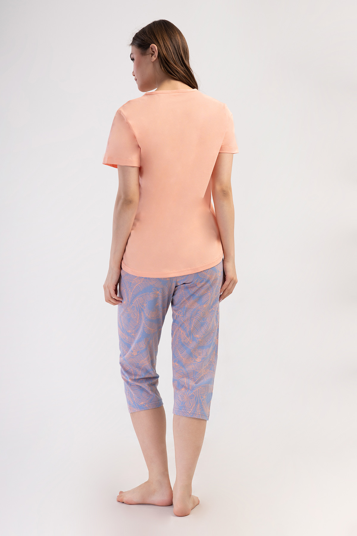 Woman Supreme Big Size Tefis Capri Set Woman Supreme Big Size Tefis Capri Set