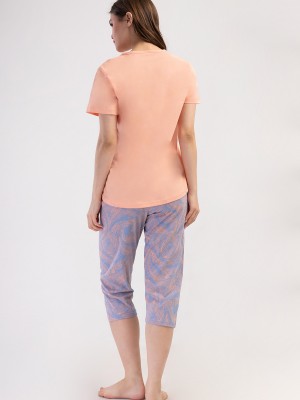 Woman Supreme Big Size Tefis Capri Set Woman Supreme Big Size Tefis Capri Set
