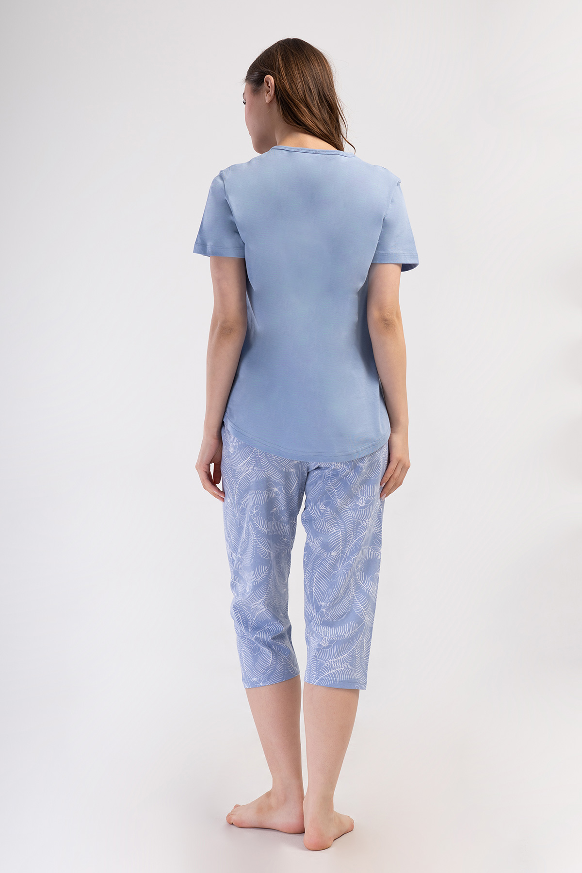 Woman Supreme Big Size Tefis Capri Set Woman Supreme Big Size Tefis Capri Set