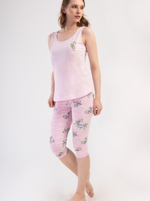 Woman Lycra Supreme Gonna Capri Set Woman Lycra Supreme Gonna Capri Set