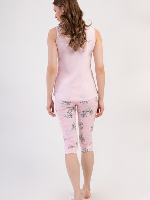 Woman Lycra Supreme Gonna Capri Set Woman Lycra Supreme Gonna Capri Set
