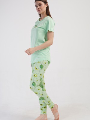 Woman Lycra Supreme Fruit Pyjama Set Woman Lycra Supreme Fruit Pyjama Set