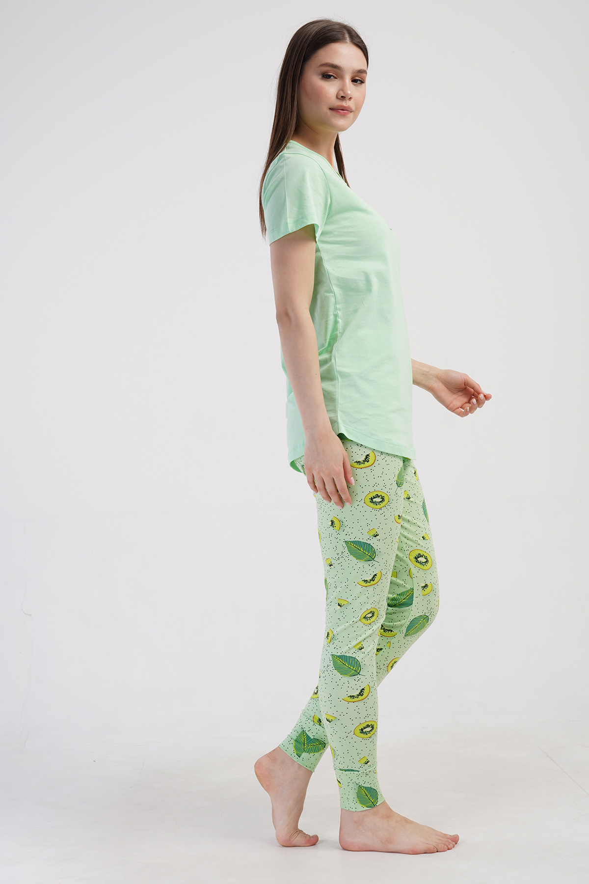 Woman Lycra Supreme Fruit Pyjama Set Woman Lycra Supreme Fruit Pyjama Set