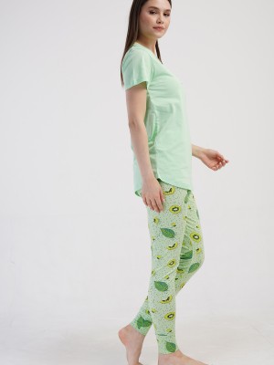 Woman Lycra Supreme Fruit Pyjama Set Woman Lycra Supreme Fruit Pyjama Set