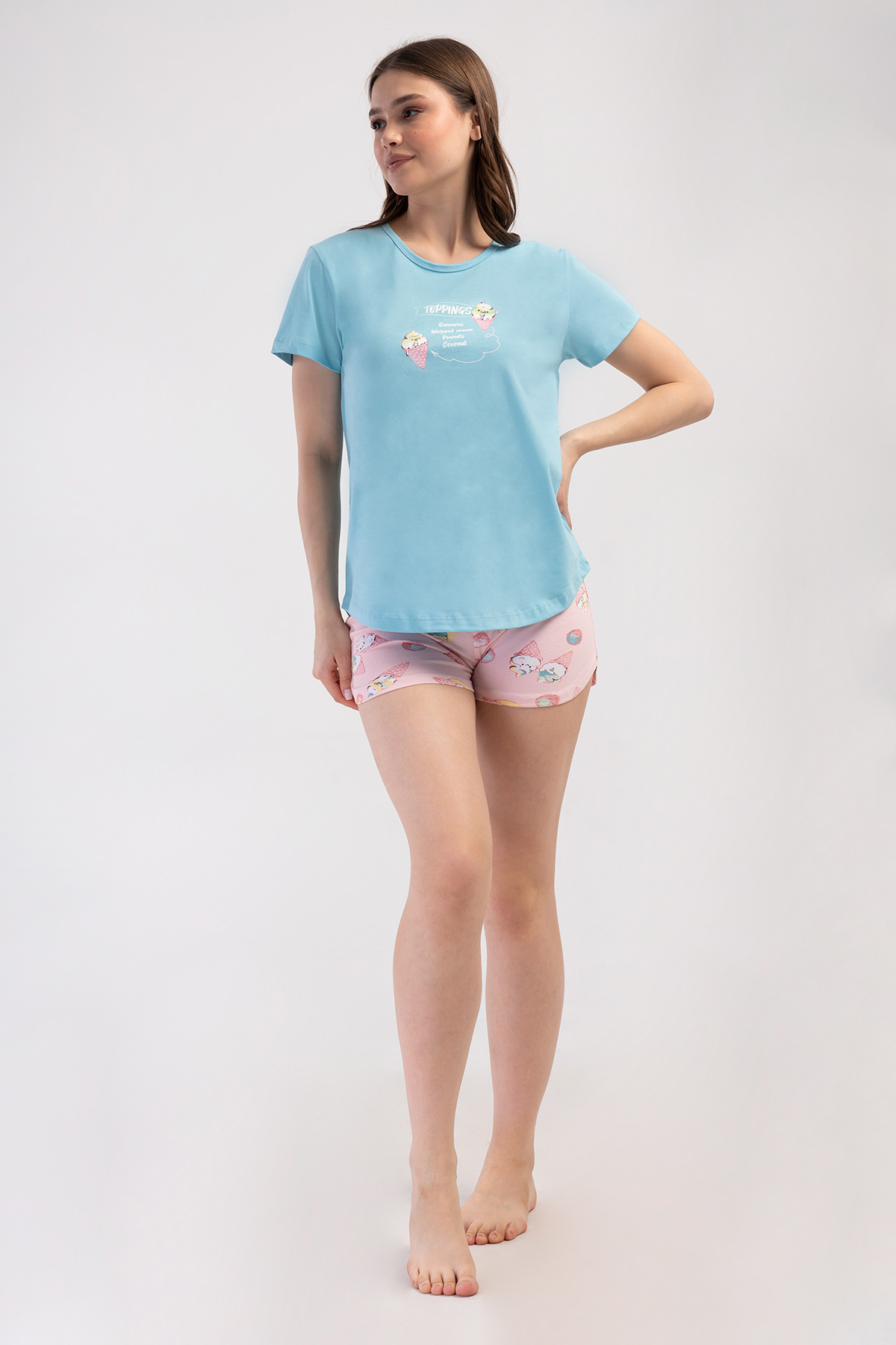 Woman Lycra Supreme Cenna Short Set Woman Lycra Supreme Cenna Short Set