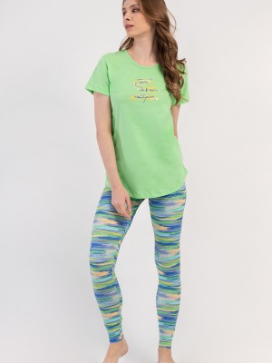 Woman Lycra Supreme Wera Pyjama Set Woman Lycra Supreme Wera Pyjama Set