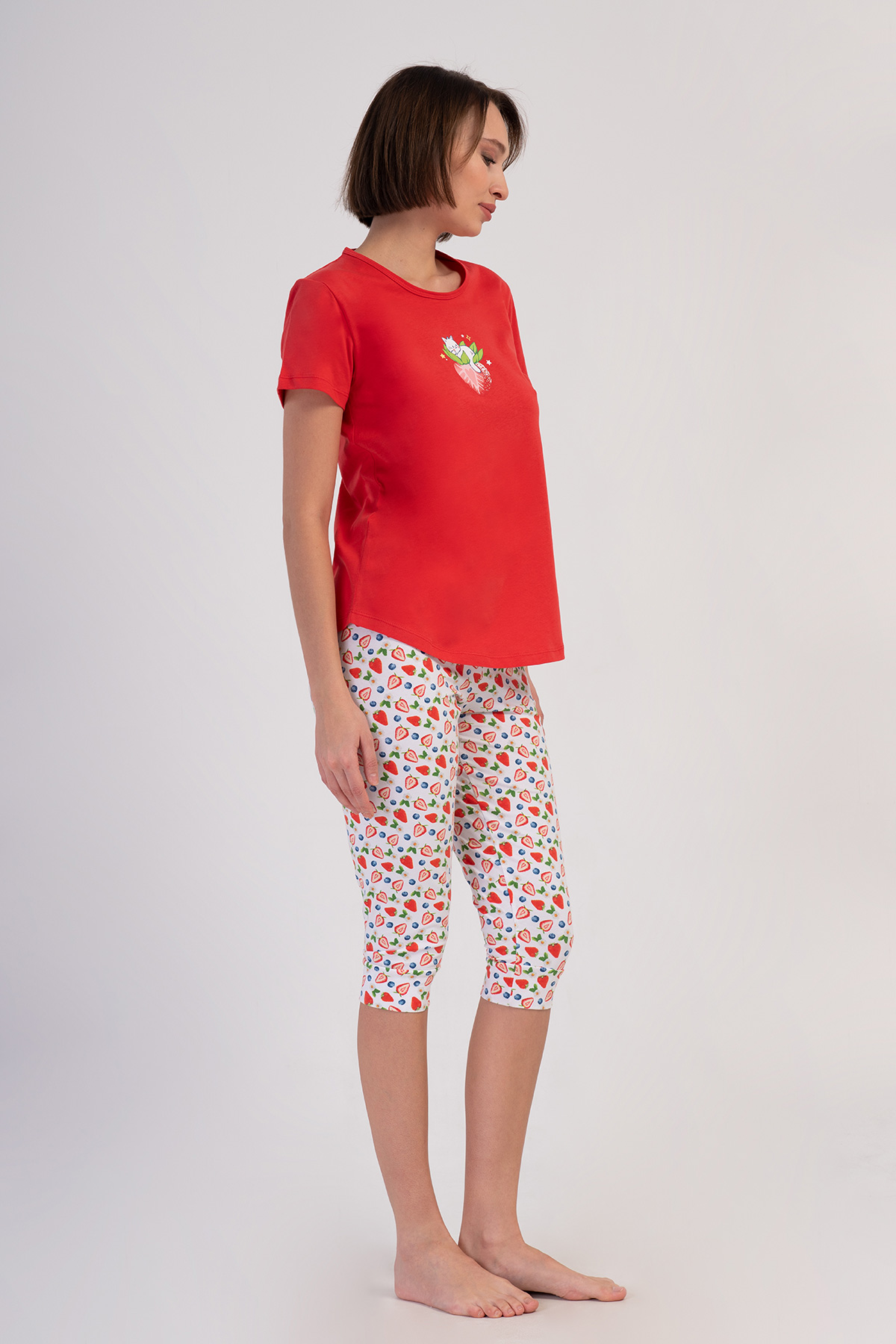 Woman Lycra Supreme Festa Capri Set Woman Lycra Supreme Festa Capri Set