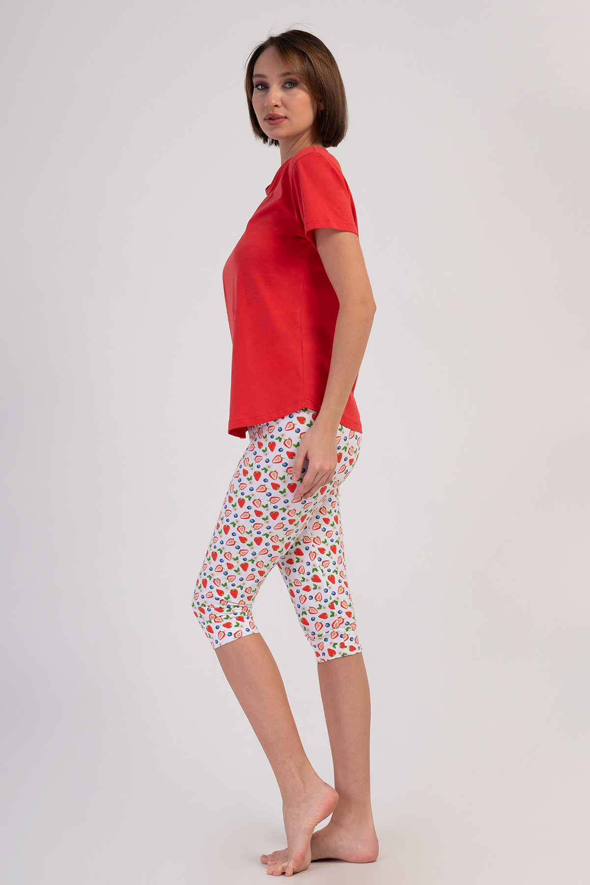 Woman Lycra Supreme Festa Capri Set Woman Lycra Supreme Festa Capri Set