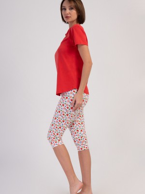 Woman Lycra Supreme Festa Capri Set Woman Lycra Supreme Festa Capri Set