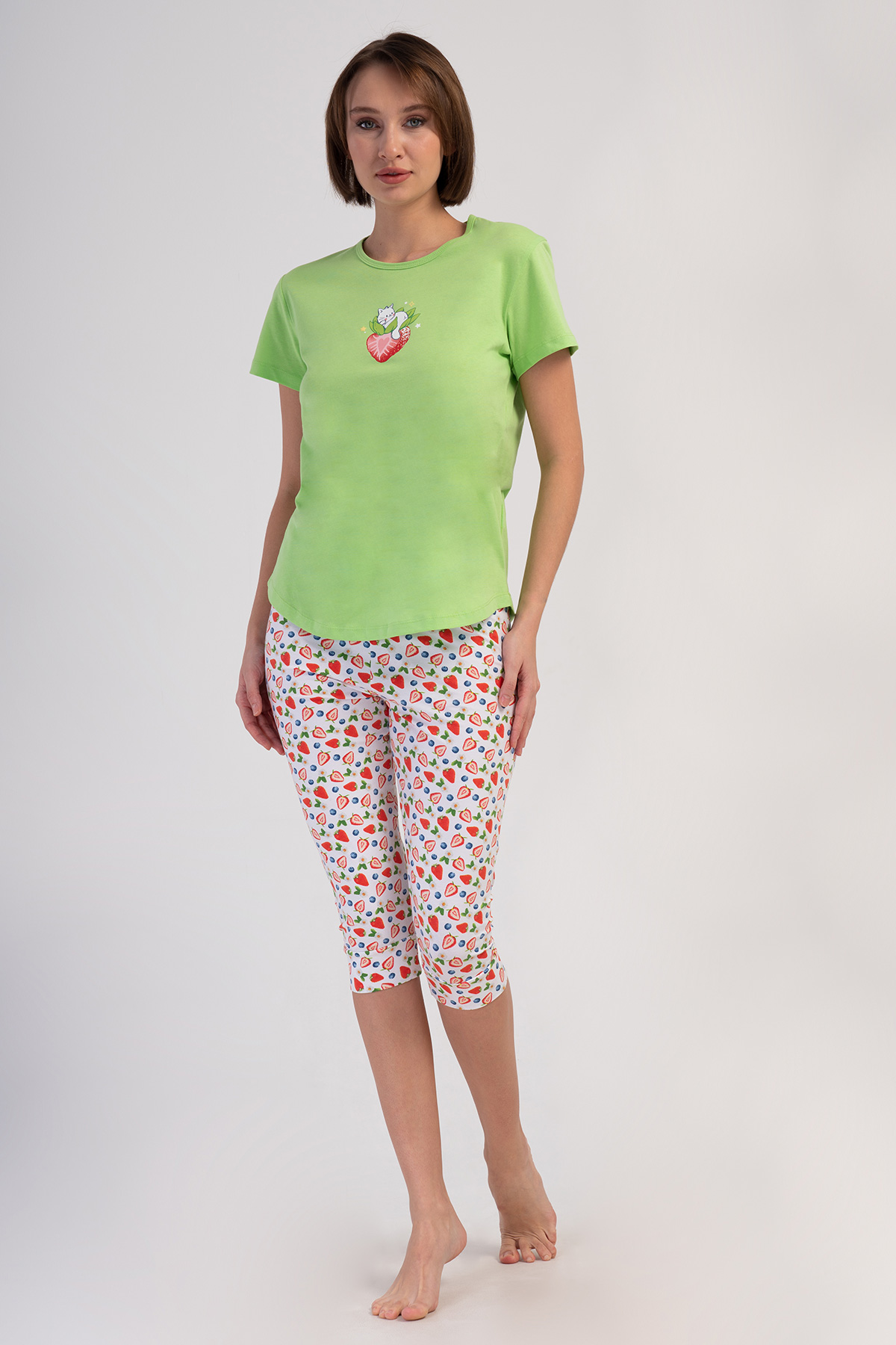 Woman Lycra Supreme Festa Capri Set Woman Lycra Supreme Festa Capri Set