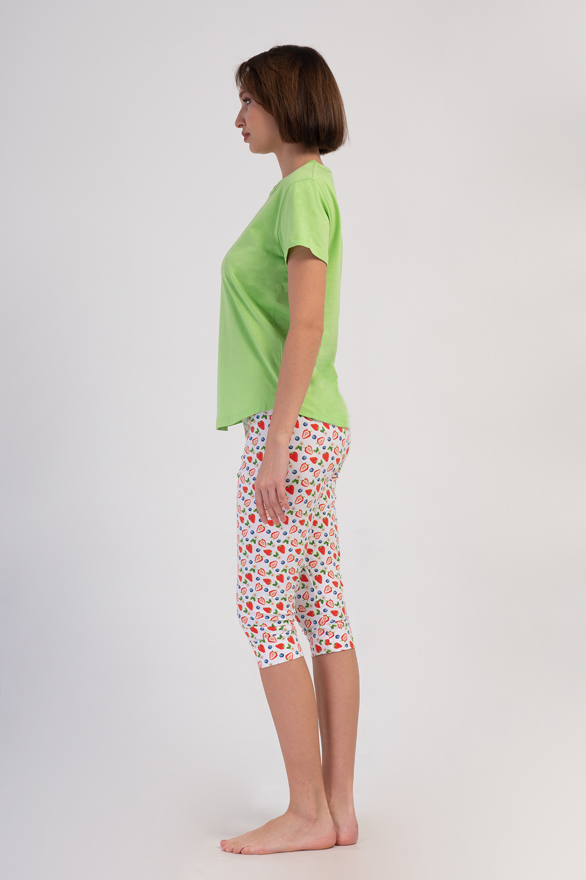 Woman Lycra Supreme Festa Capri Set Woman Lycra Supreme Festa Capri Set