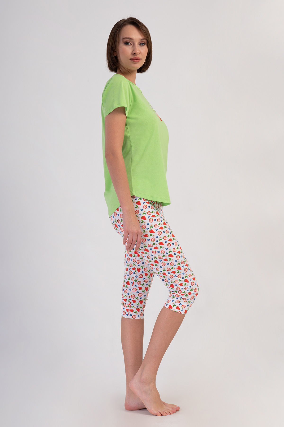 Woman Lycra Supreme Festa Capri Set Woman Lycra Supreme Festa Capri Set