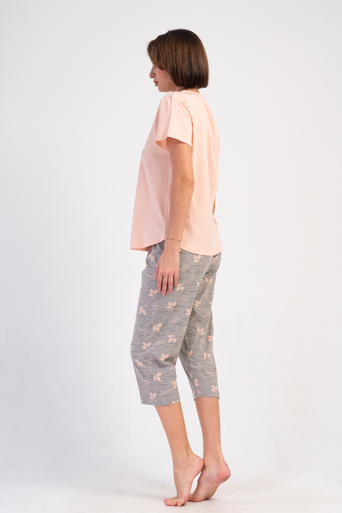 Woman Supreme Big Size Sano Capri Set Woman Supreme Big Size Sano Capri Set