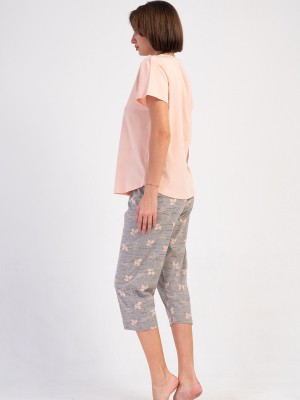 Woman Supreme Big Size Sano Capri Set Woman Supreme Big Size Sano Capri Set