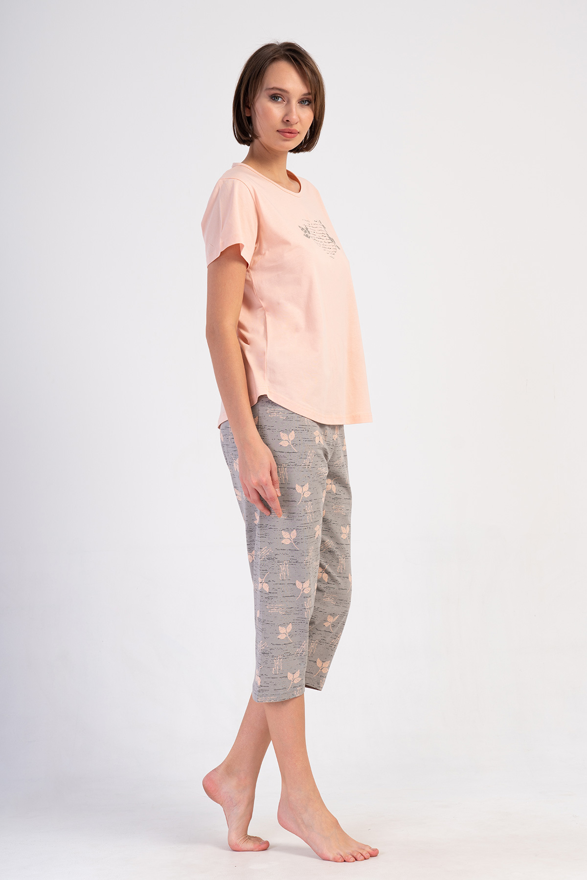 Woman Supreme Big Size Sano Capri Set Woman Supreme Big Size Sano Capri Set