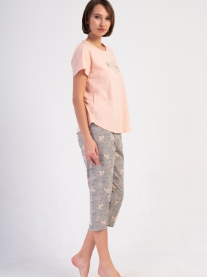 Woman Supreme Big Size Sano Capri Set Woman Supreme Big Size Sano Capri Set