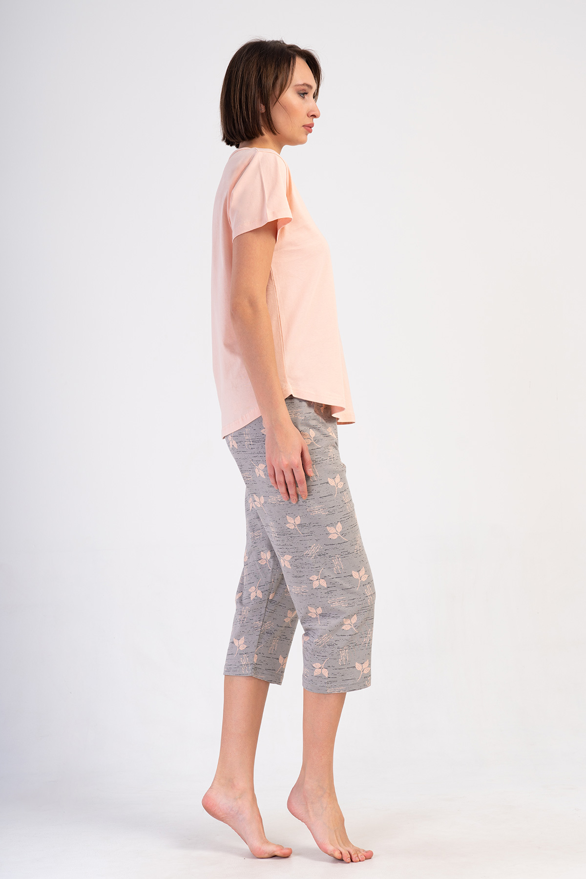 Woman Supreme Big Size Sano Capri Set Woman Supreme Big Size Sano Capri Set