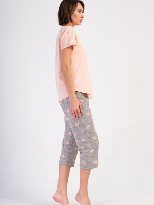 Woman Supreme Big Size Sano Capri Set Woman Supreme Big Size Sano Capri Set
