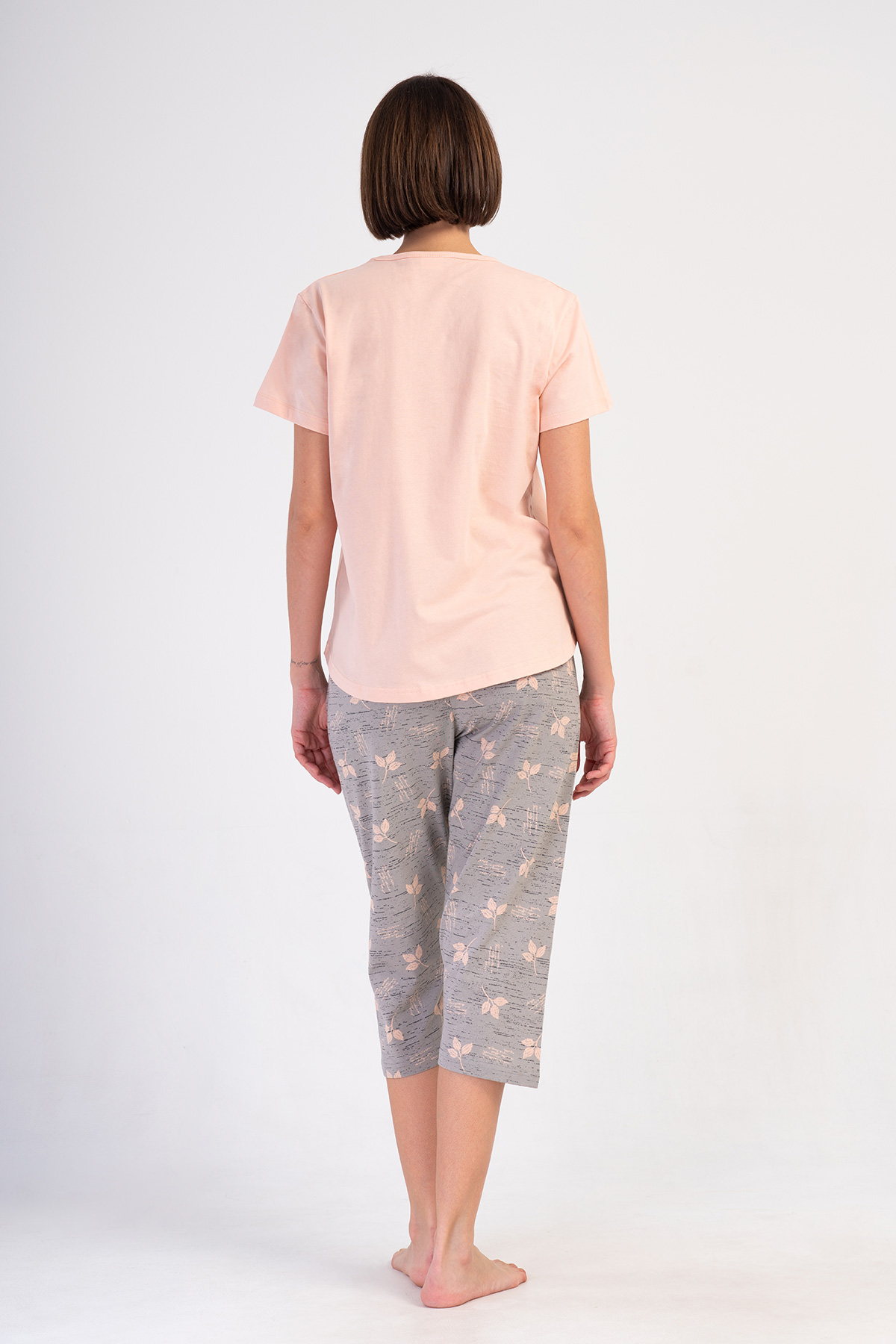 Woman Supreme Big Size Sano Capri Set Woman Supreme Big Size Sano Capri Set