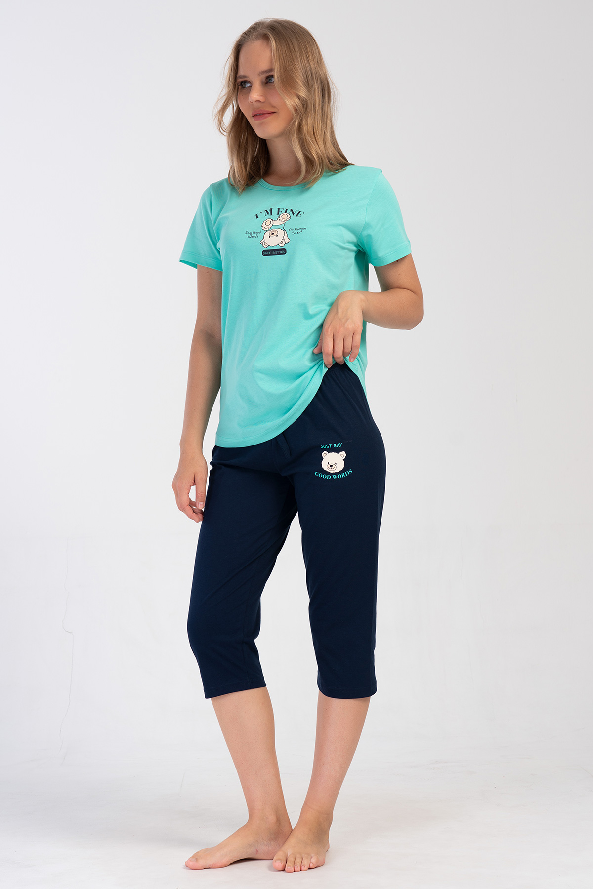 Woman Supreme Sebon Capri Set Woman Supreme Sebon Capri Set