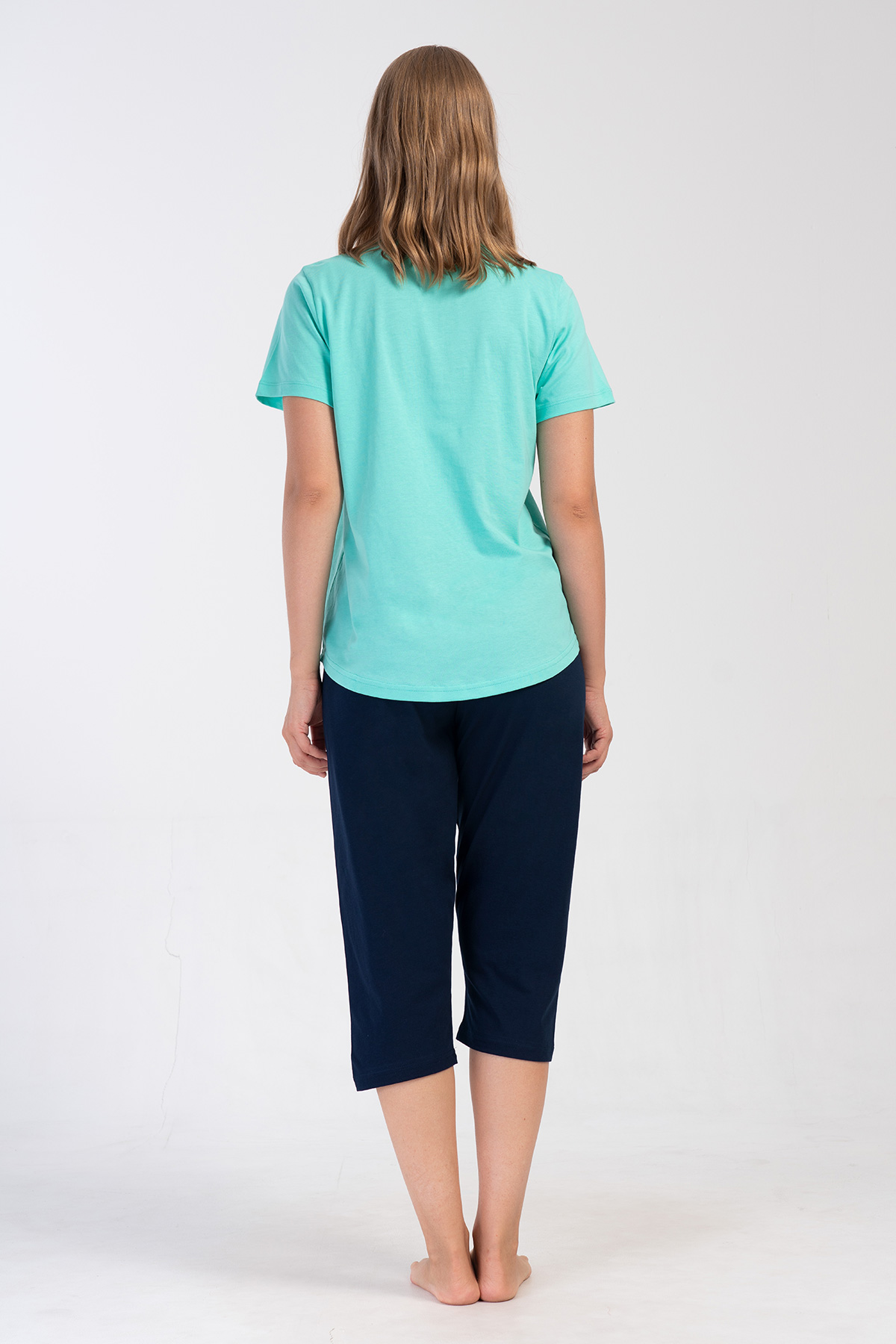 Woman Supreme Big Size Sebon Capri Set Woman Supreme Big Size Sebon Capri Set
