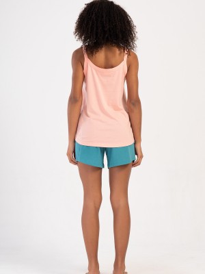 Woman Supreme Big Size Tevia Thin Strap Short Set Woman Supreme Big Size Tevia Thin Strap Short Set
