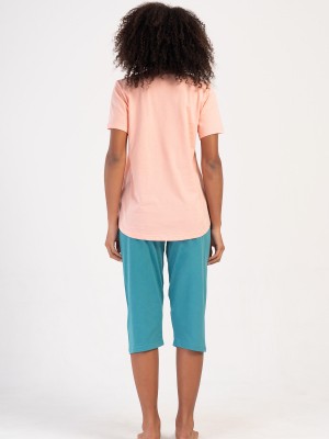 Woman Supreme Big Size Tevia Capri Set Woman Supreme Big Size Tevia Capri Set