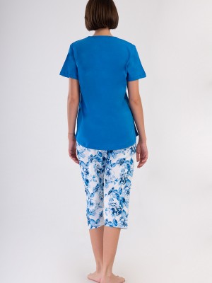 Woman Supreme Big Size Marin Capri Set Woman Supreme Big Size Marin Capri Set