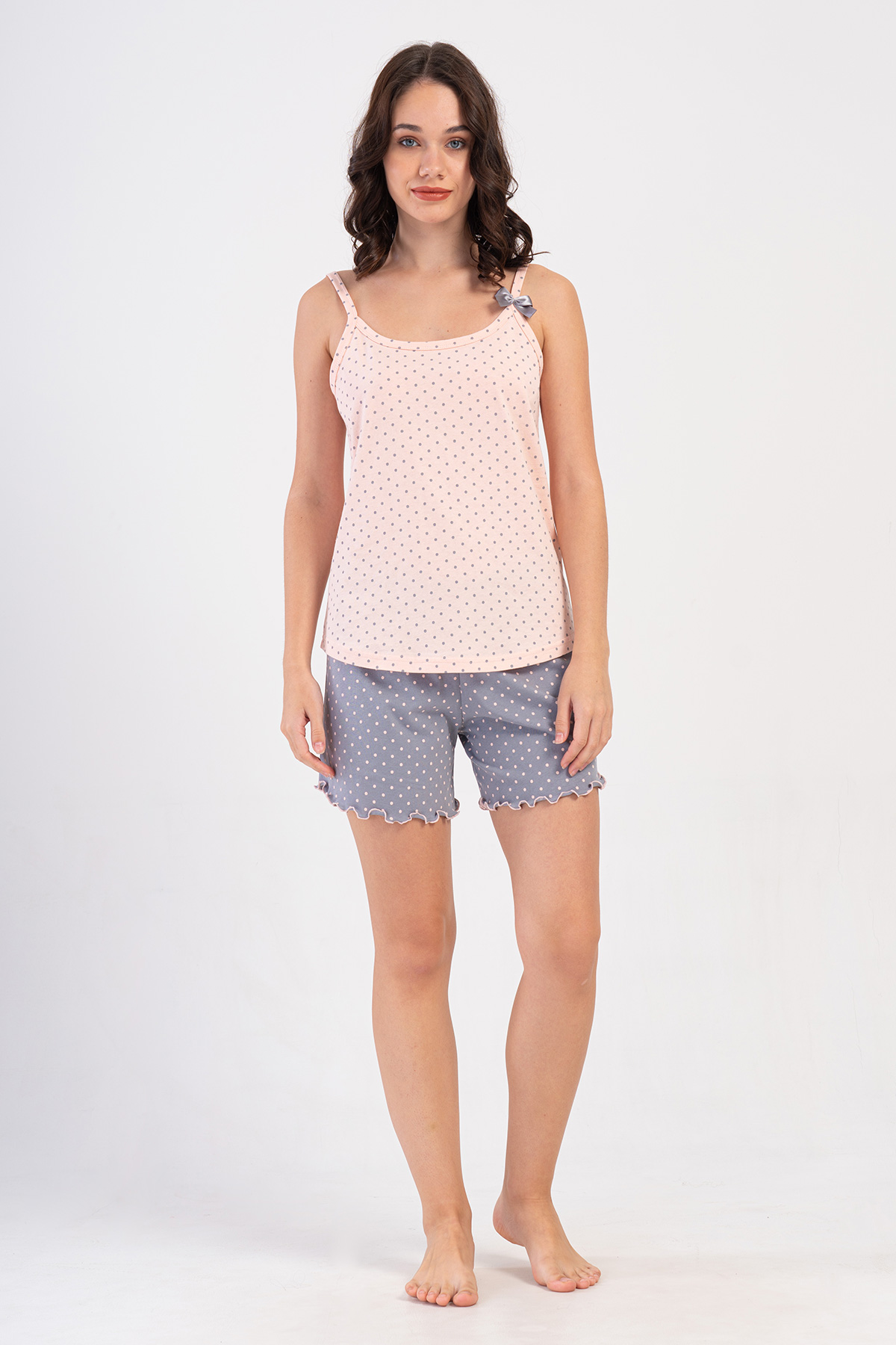 Woman Supreme Becosa Thin Strap Short Set Woman Supreme Becosa Thin Strap Short Set