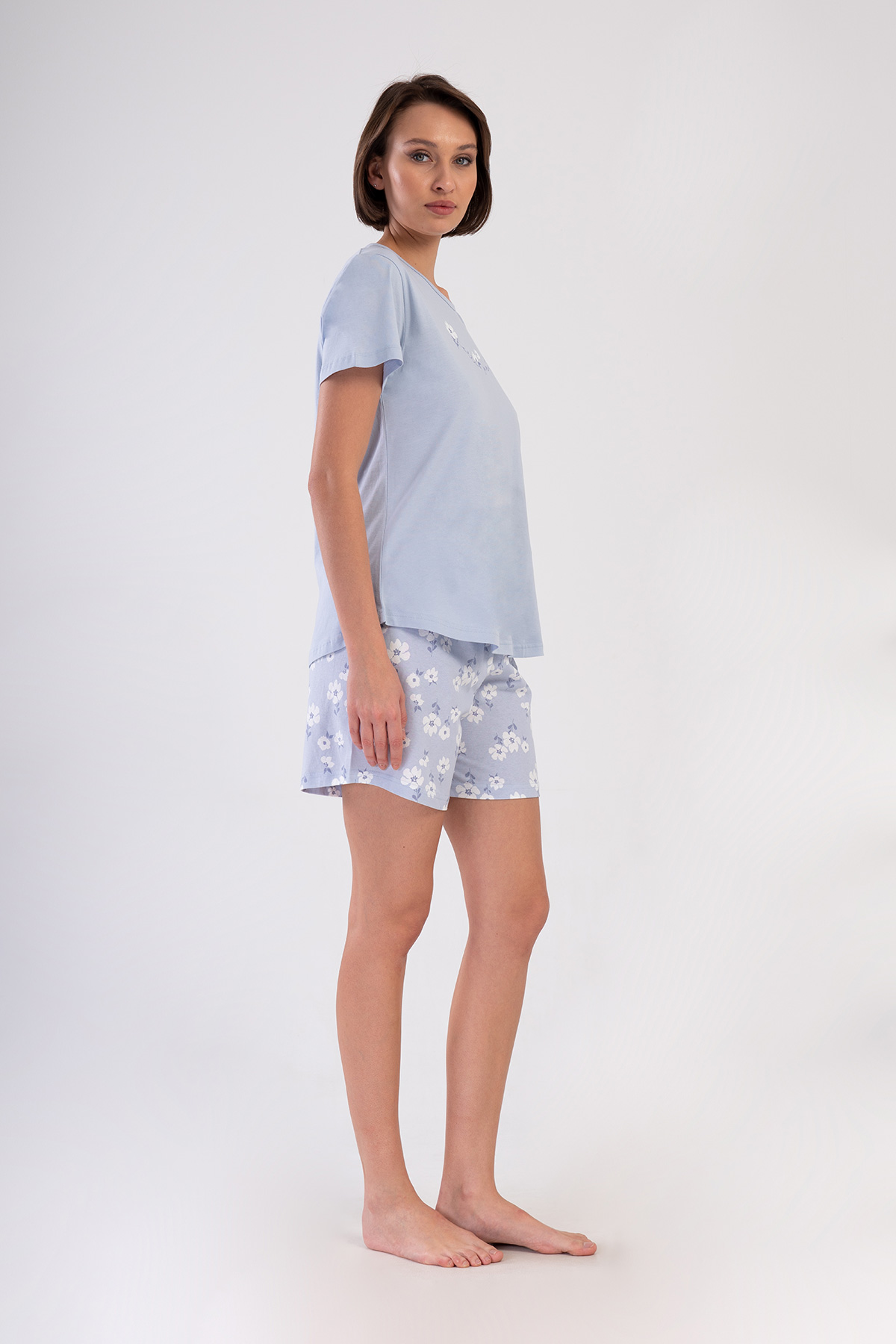 Woman Supreme Big Size Vola Short Set Woman Supreme Big Size Vola Short Set