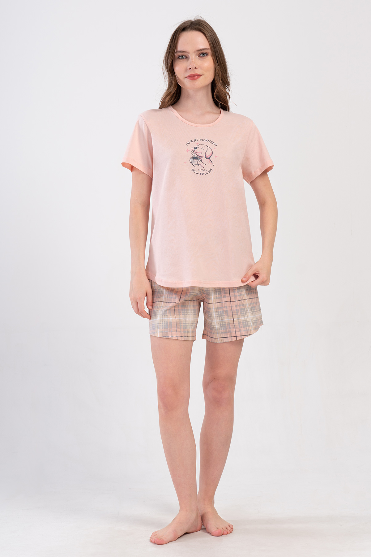 Woman Supreme Big Size Forye Short Set Woman Supreme Big Size Forye Short Set