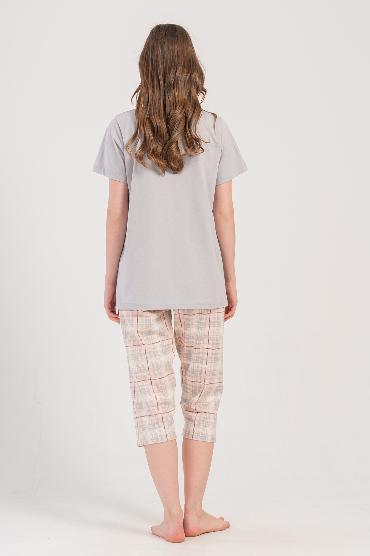 Woman Supreme Big Size Forye Capri Set Woman Supreme Big Size Forye Capri Set