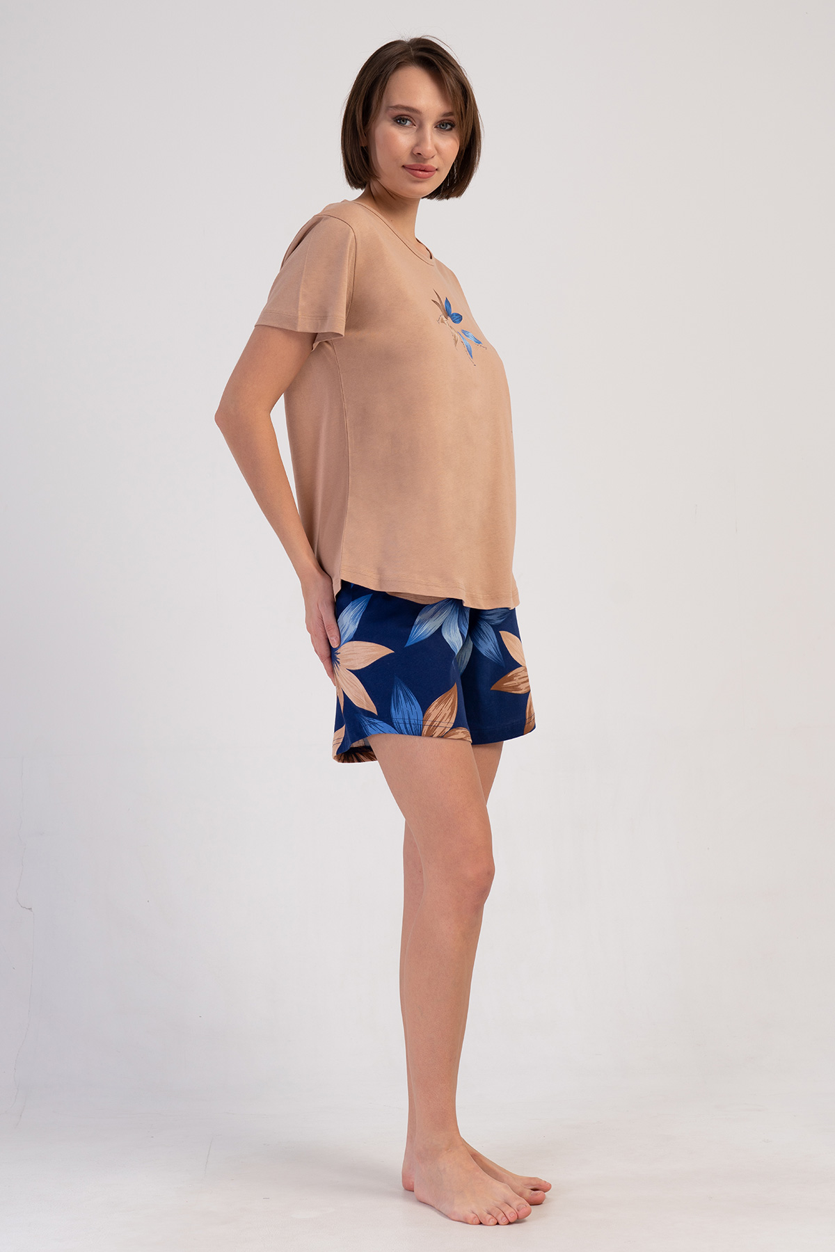 Woman Supreme Big Size Conifa Short Set Woman Supreme Big Size Conifa Short Set