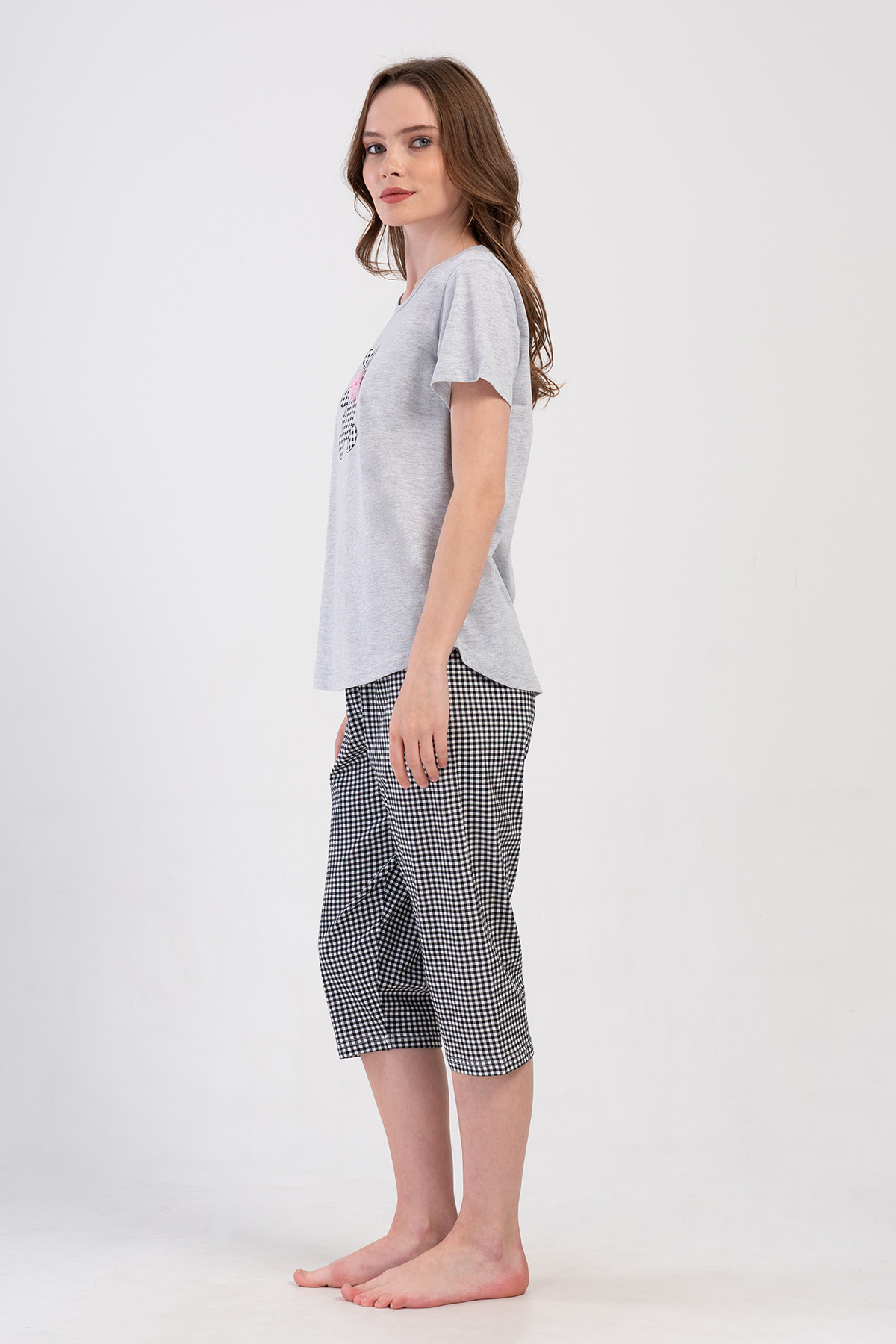 Woman Supreme Big Size Pasep Capri Set Woman Supreme Big Size Pasep Capri Set