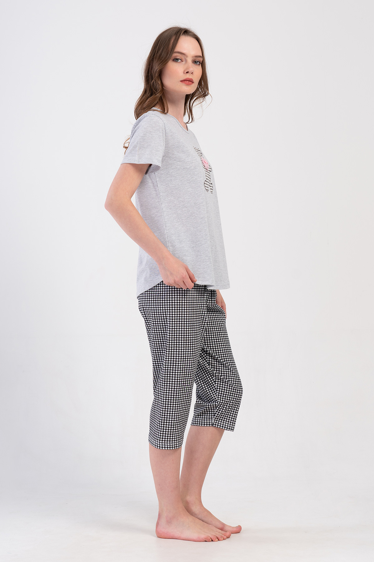 Woman Supreme Big Size Pasep Capri Set Woman Supreme Big Size Pasep Capri Set