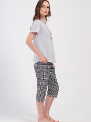 Woman Supreme Big Size Pasep Capri Set Woman Supreme Big Size Pasep Capri Set