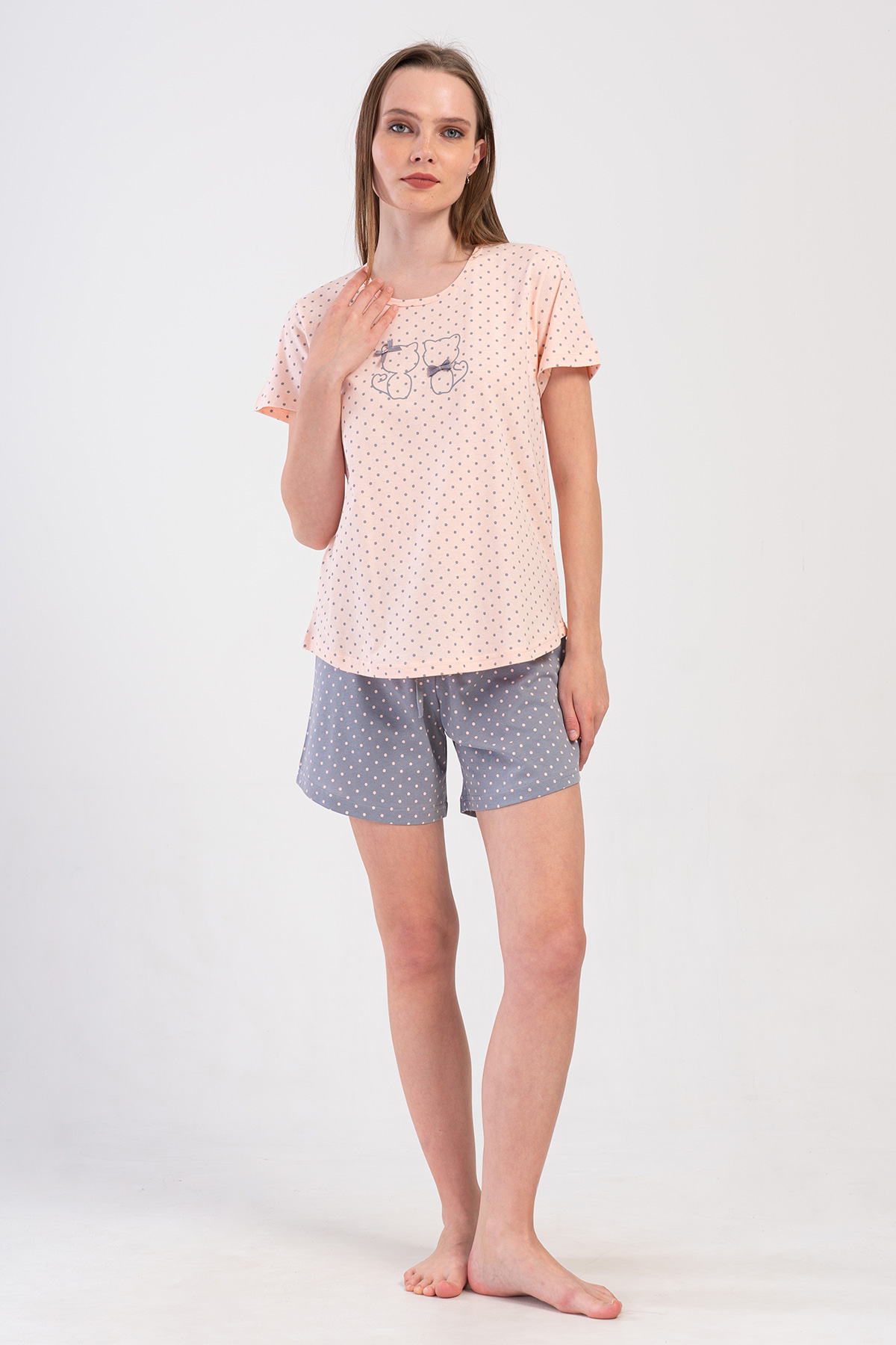 Woman Supreme Big Size Funa Short Set Woman Supreme Big Size Funa Short Set