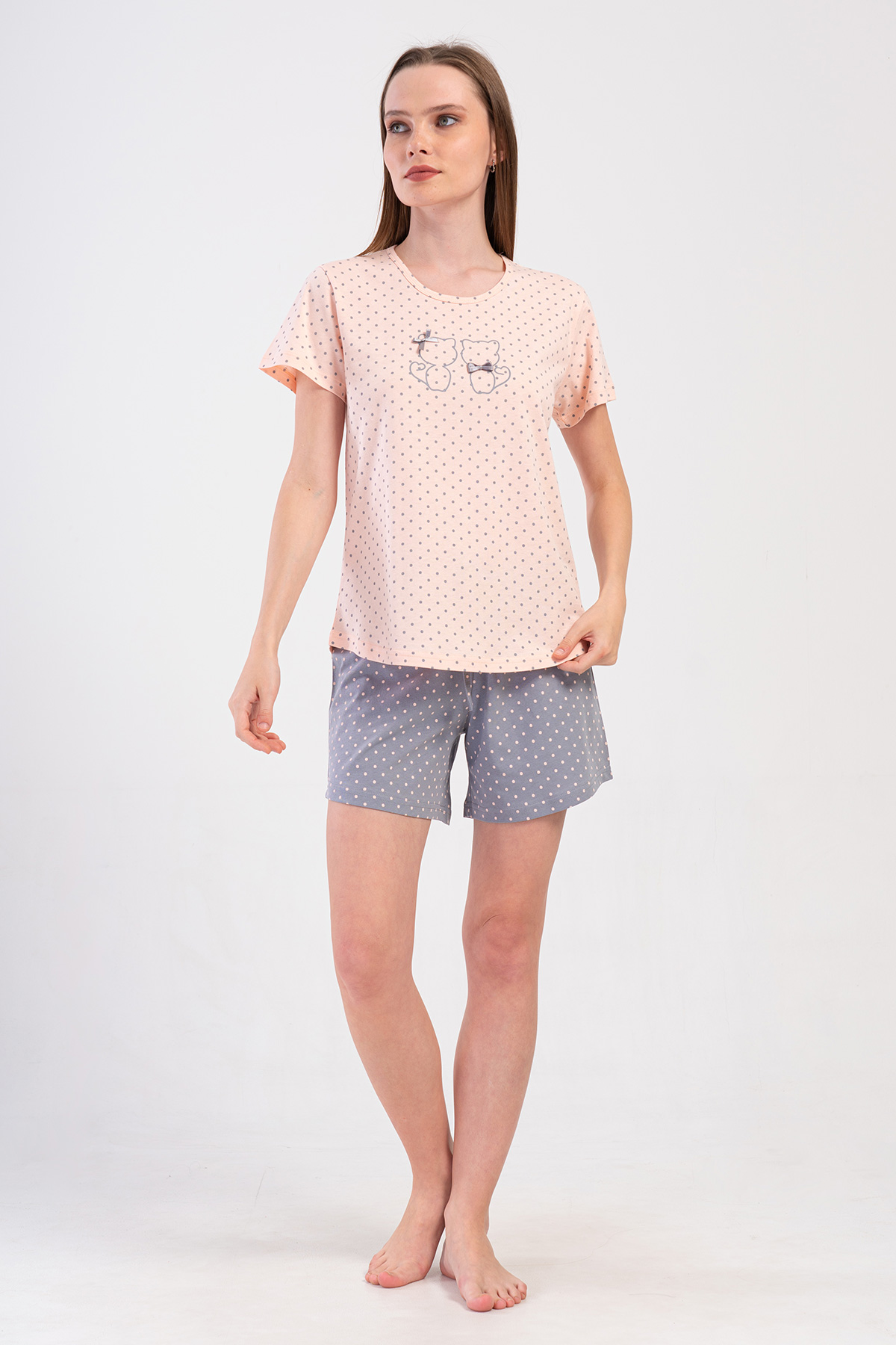 Woman Supreme Big Size Funa Short Set Woman Supreme Big Size Funa Short Set