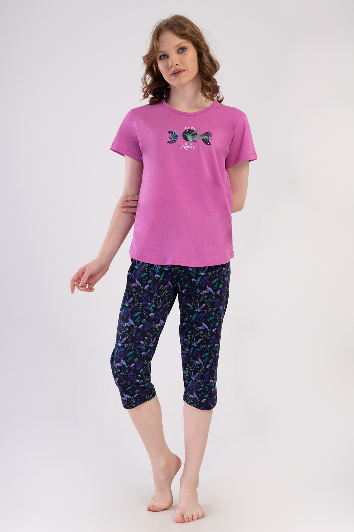 Woman Supreme Bekira Capri Set Woman Supreme Bekira Capri Set