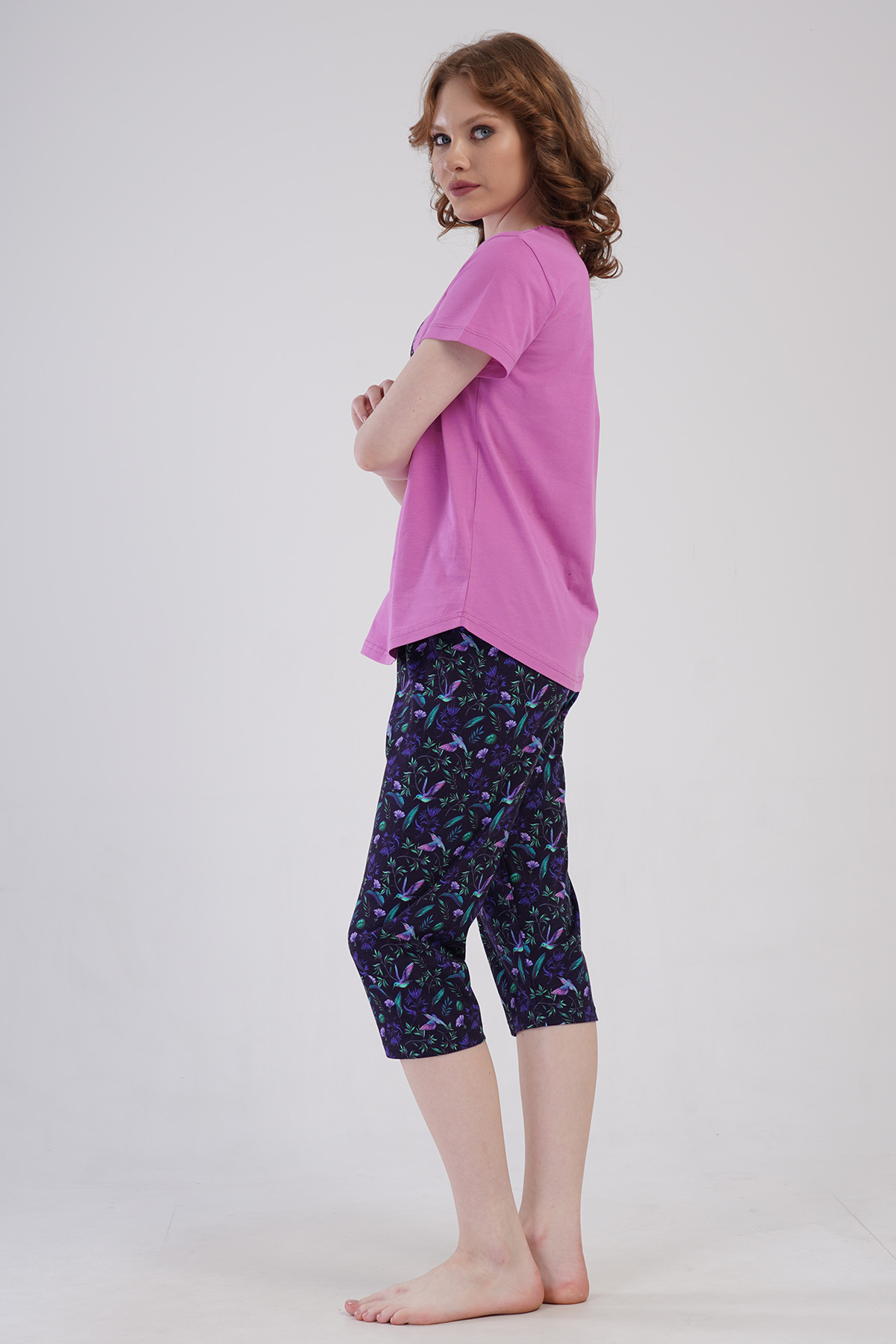 Woman Supreme Bekira Capri Set Woman Supreme Bekira Capri Set