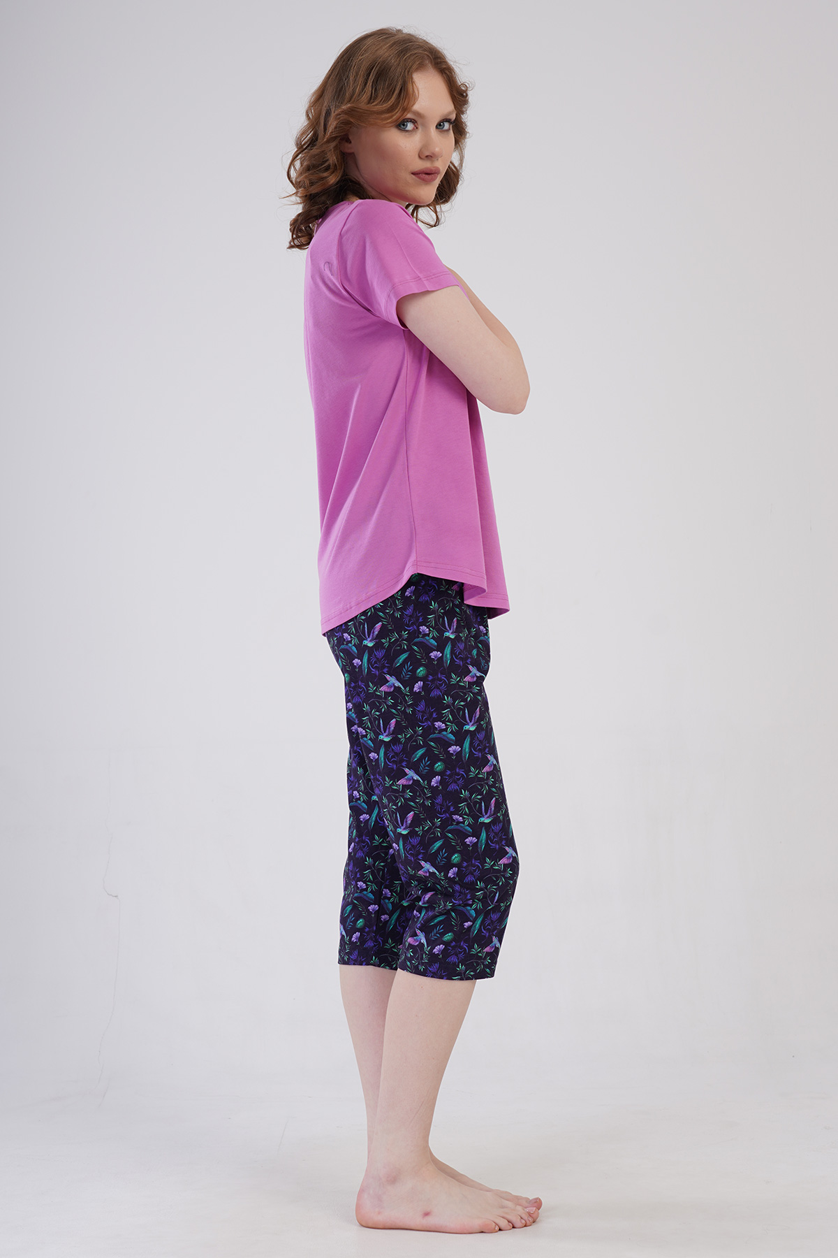 Woman Supreme Bekira Capri Set Woman Supreme Bekira Capri Set