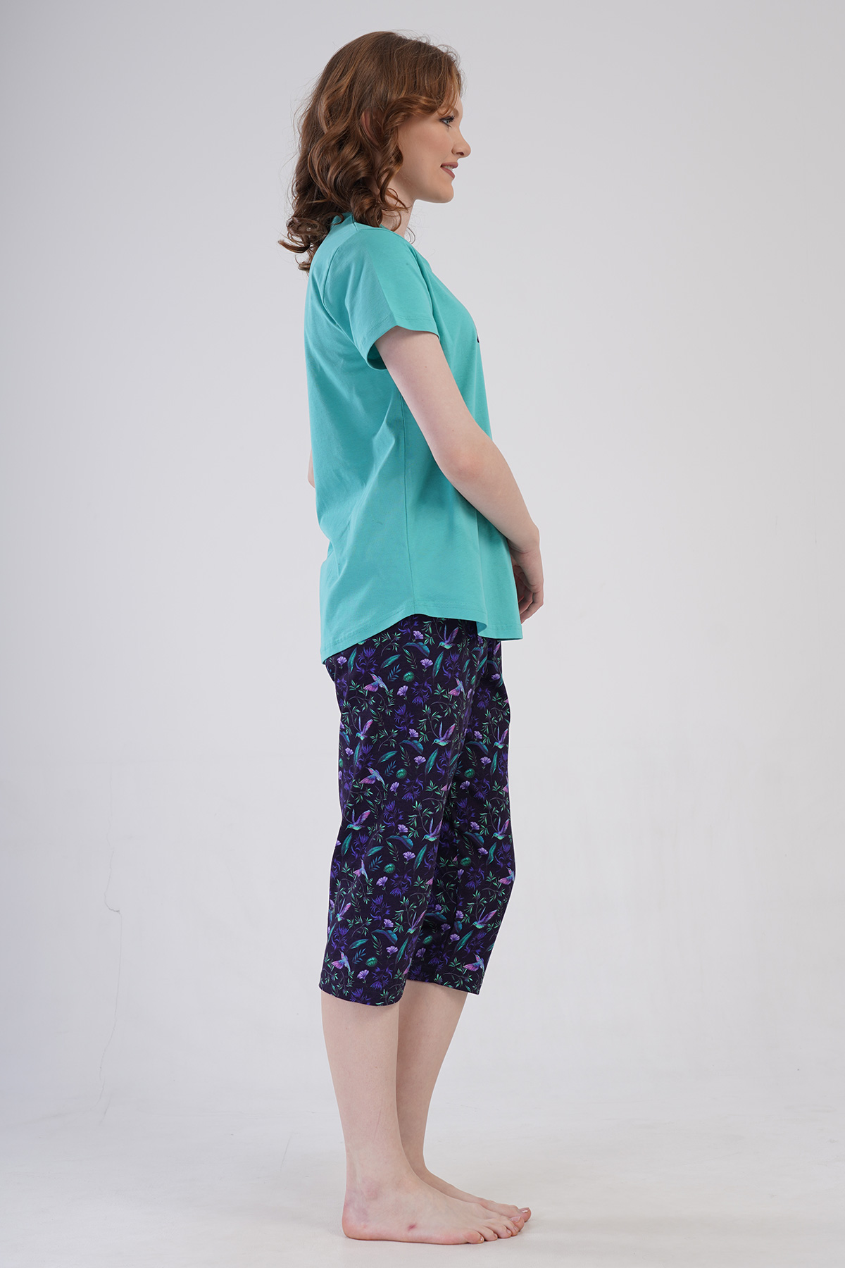 Woman Supreme Bekira Capri Set Woman Supreme Bekira Capri Set